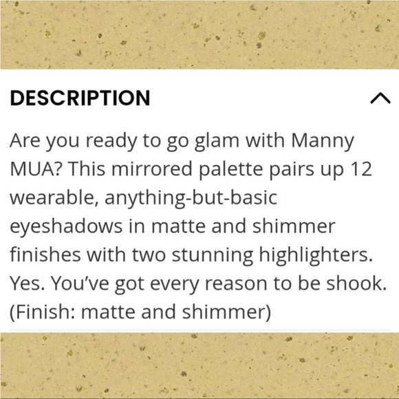 🎨 MORPHE X MANNY MUA GLAM PALETTE 🎨 - Picture 5 of 10